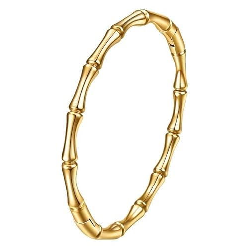 Bamboo Cuff Bangle Bracelet